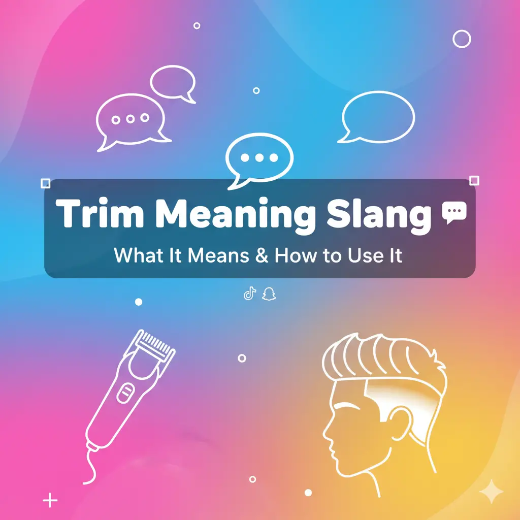 Trim Meaning Slang 💬