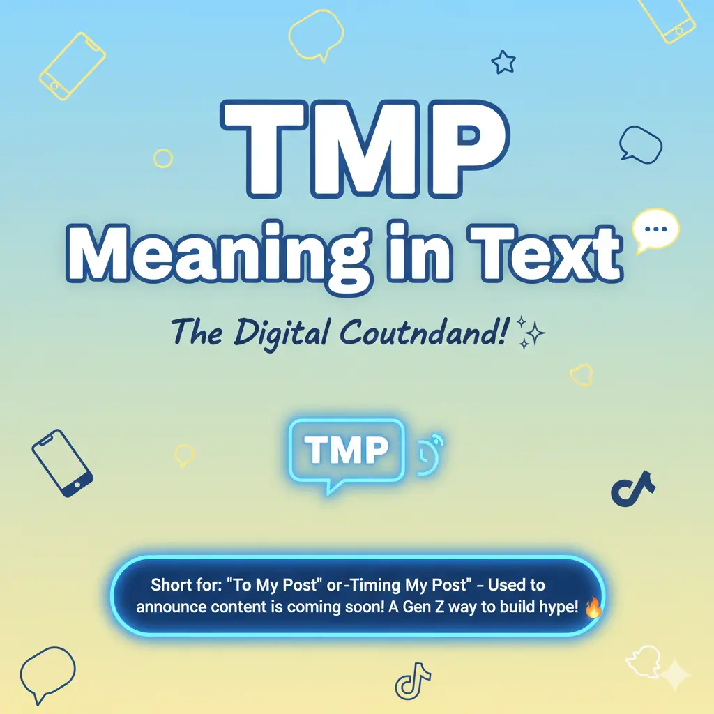 TMP Meaning in Text 💬