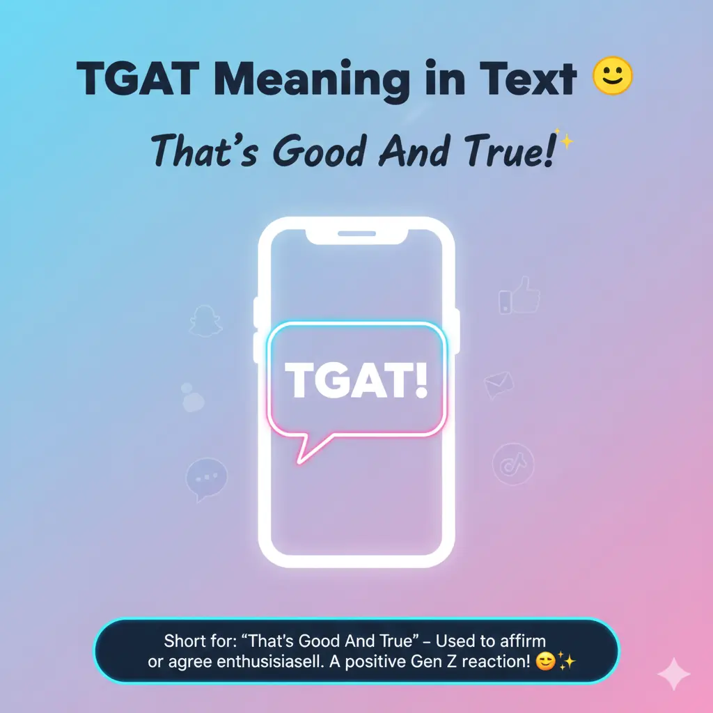 TGAT Meaning in Text Texting Explained