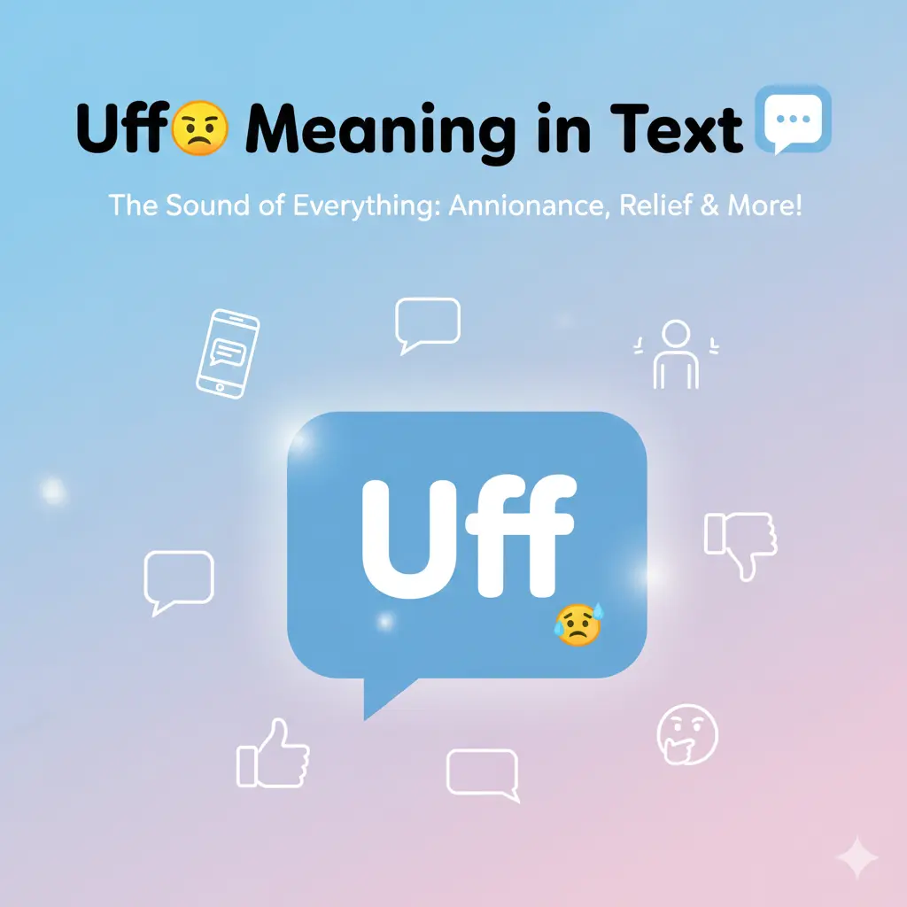 Uff Meaning in Text 💬