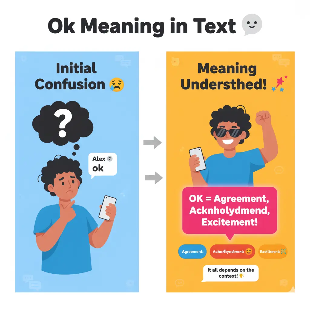 Ok Meaning in Text