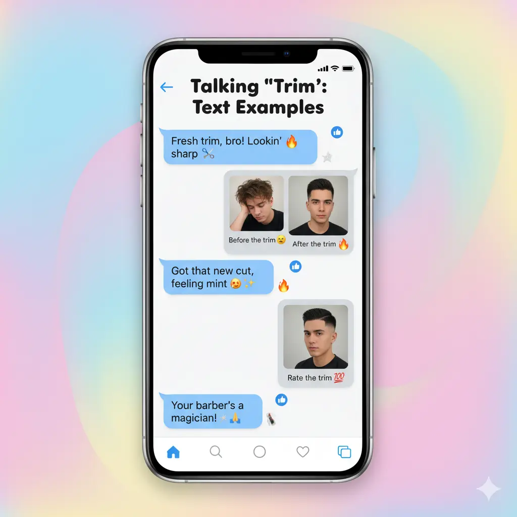 Examples of Trim in Conversation