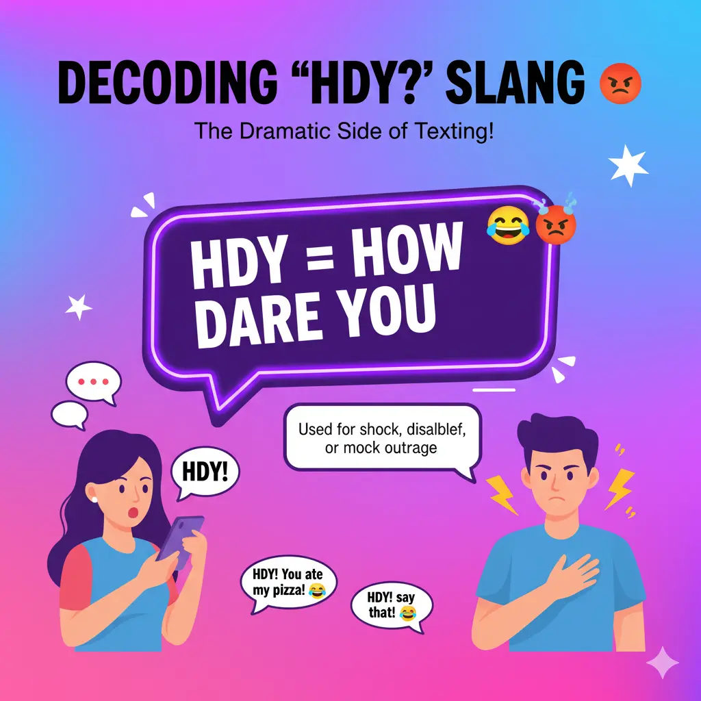 What Does HDY Mean in Text