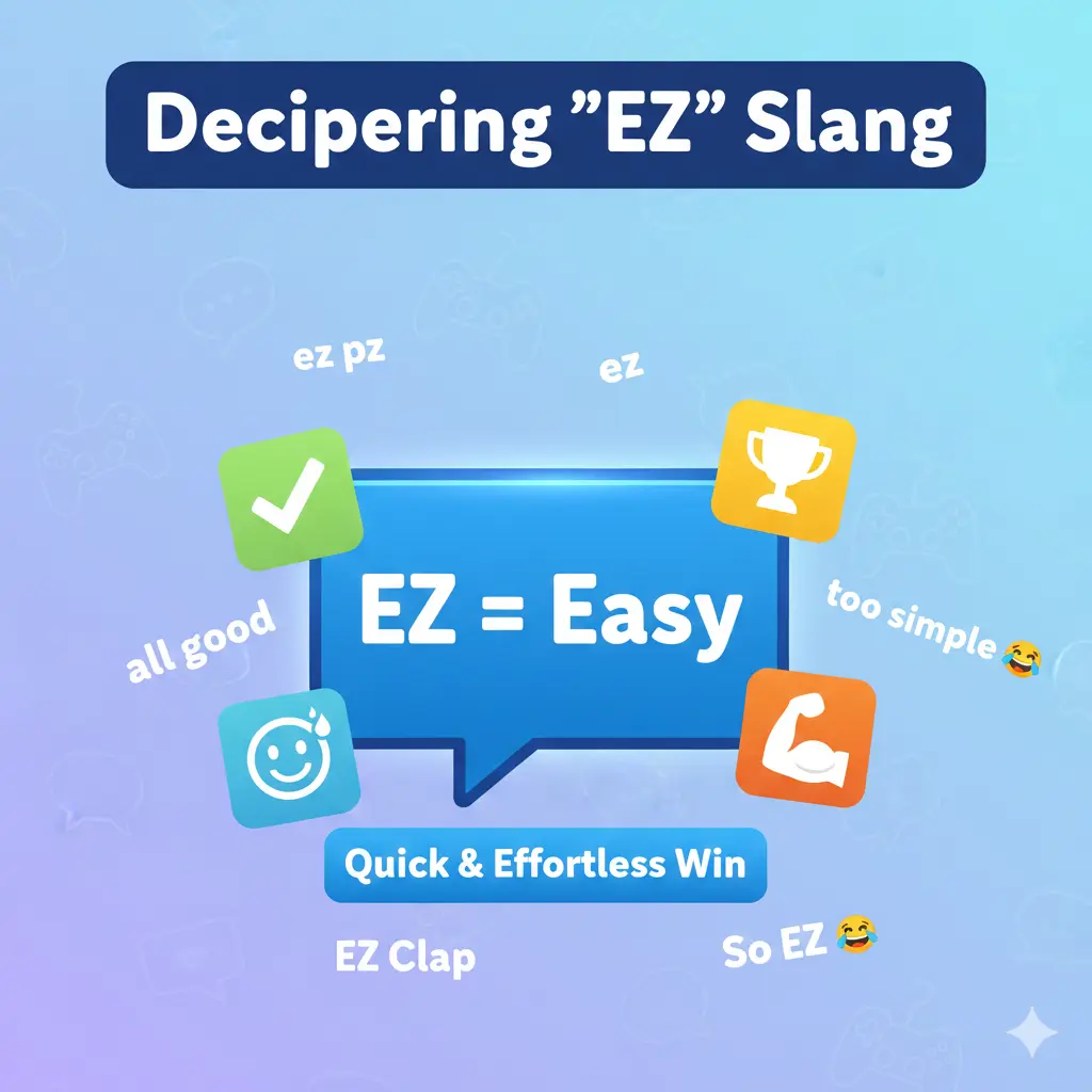 What Does EZ Mean in Text?
