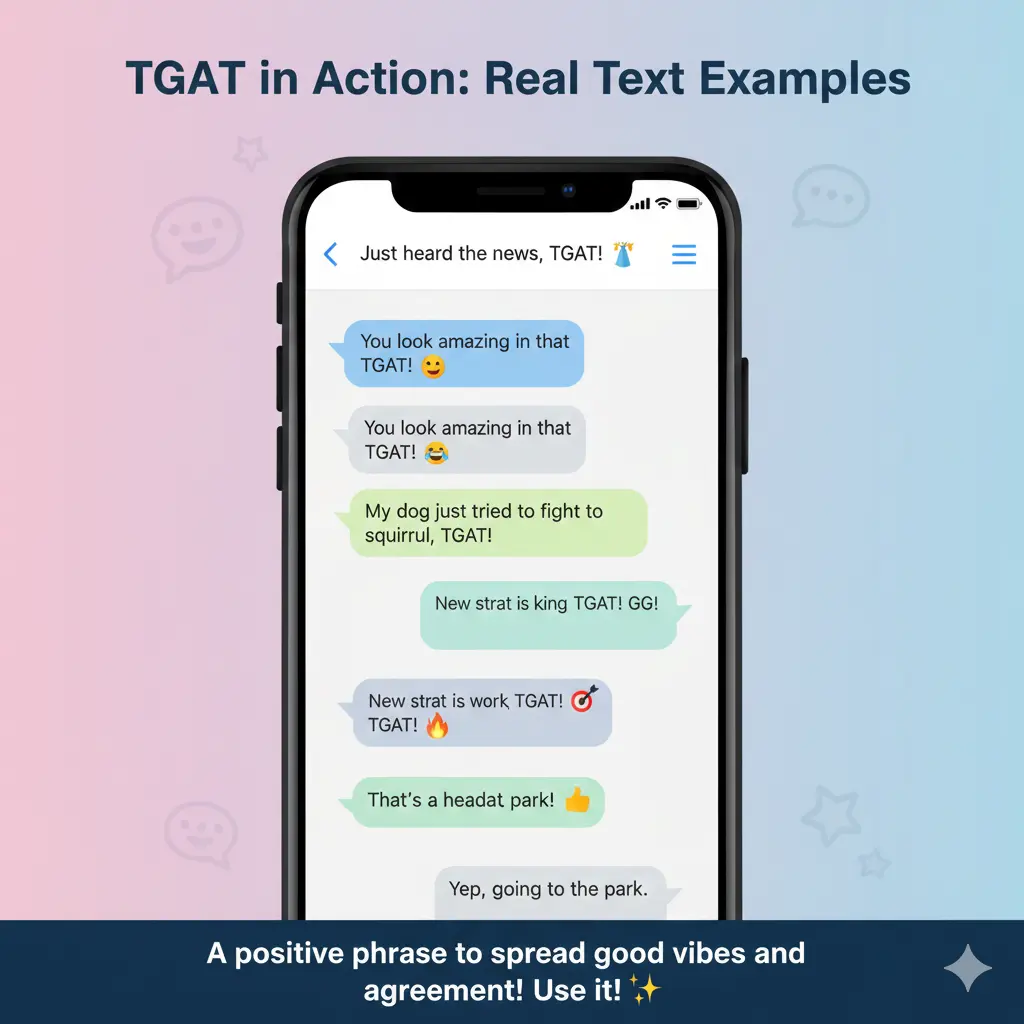Examples of TGAT in Conversation