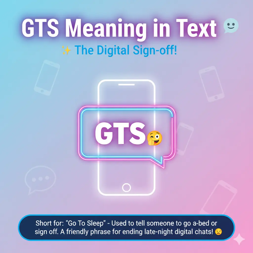 GTS Meaning in Text