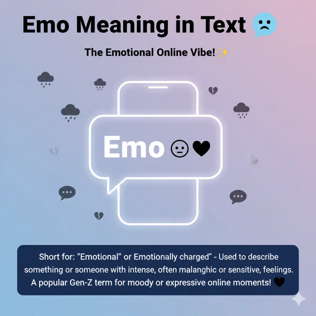 Emo Meaning in Text 💬