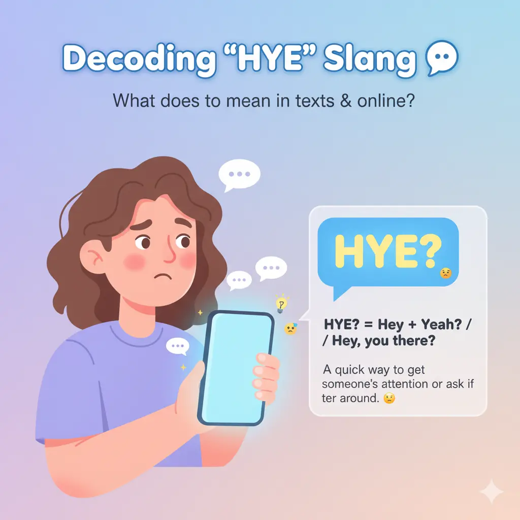 HYE Meaning in Text