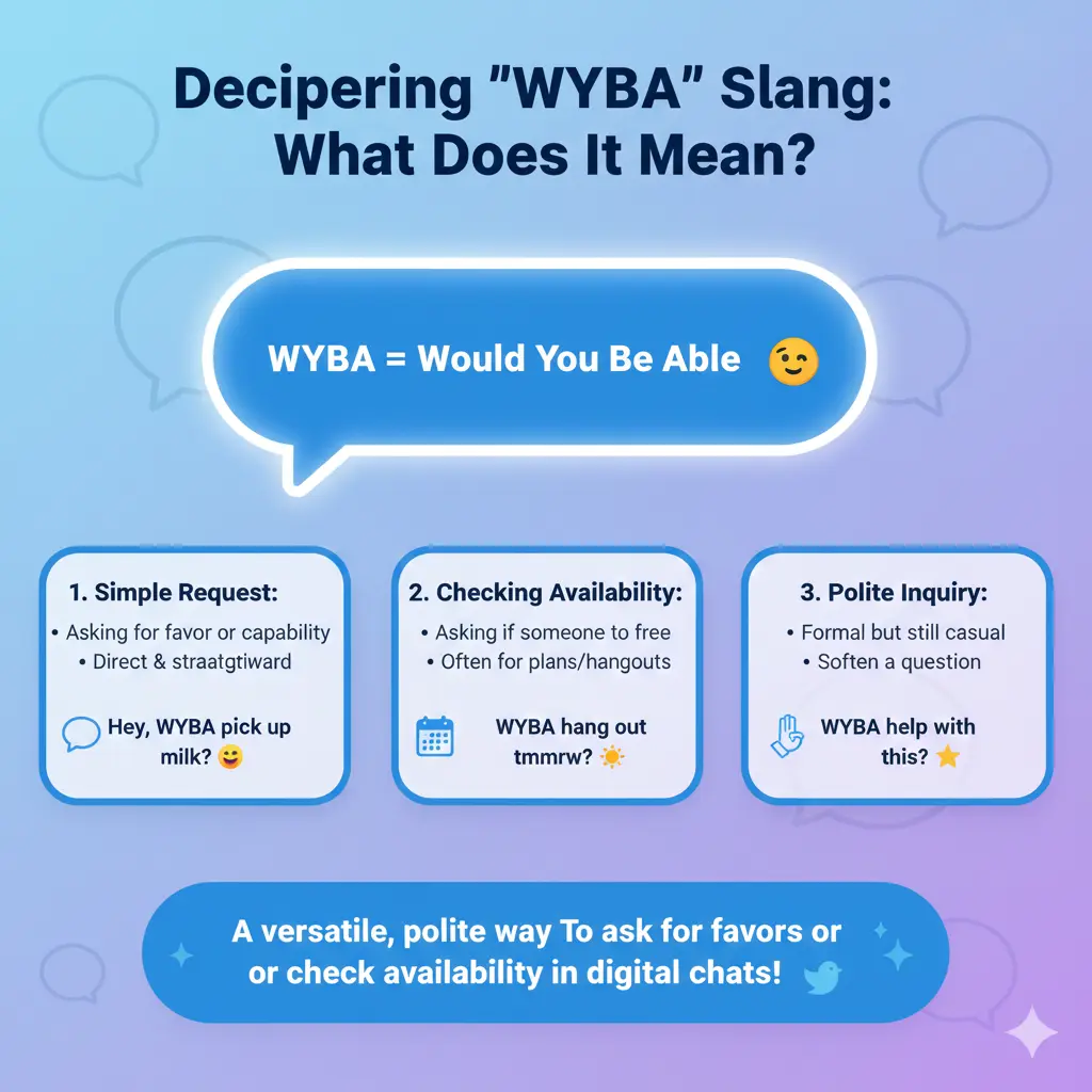 What Does WYBA Mean in Text?