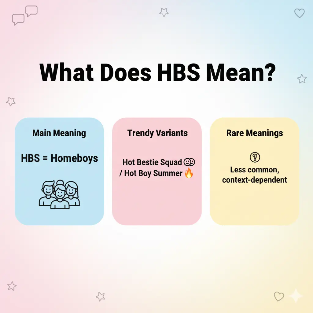 What Does HBS Mean in Text