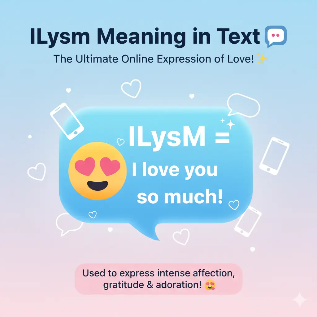 ILysm Meaning in Text