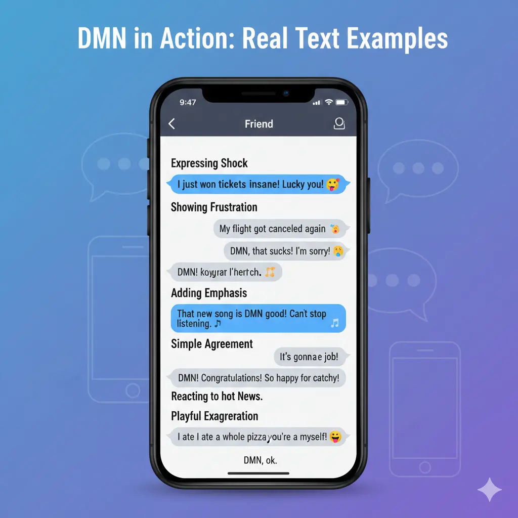 Examples of DMN in Conversation