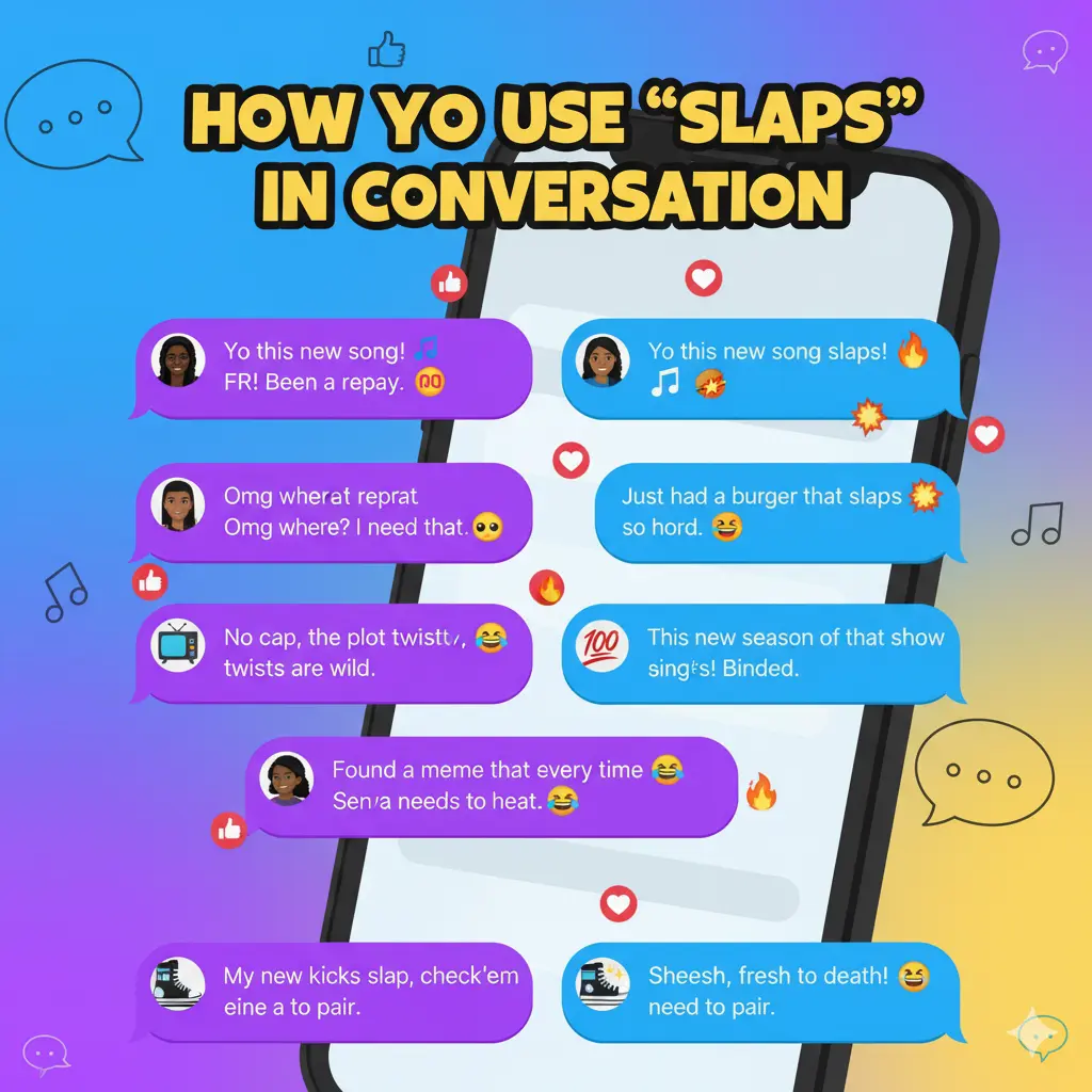 Examples of “Slaps” in Conversation
