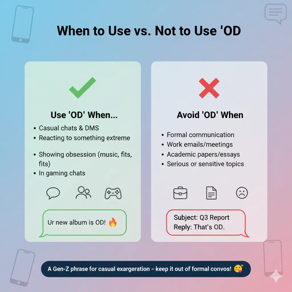 When to Use and When Not To Use OD