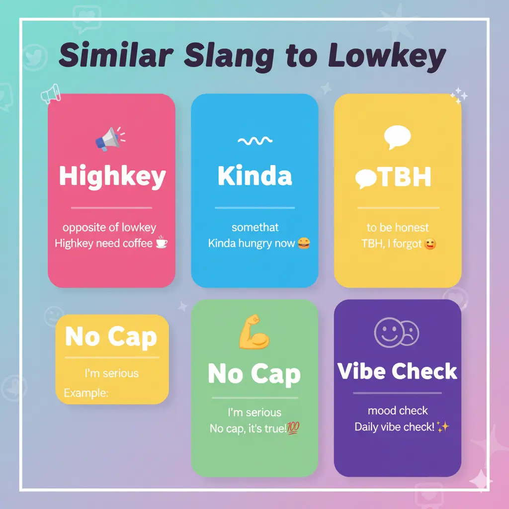 Similar Slang Words or Alternatives