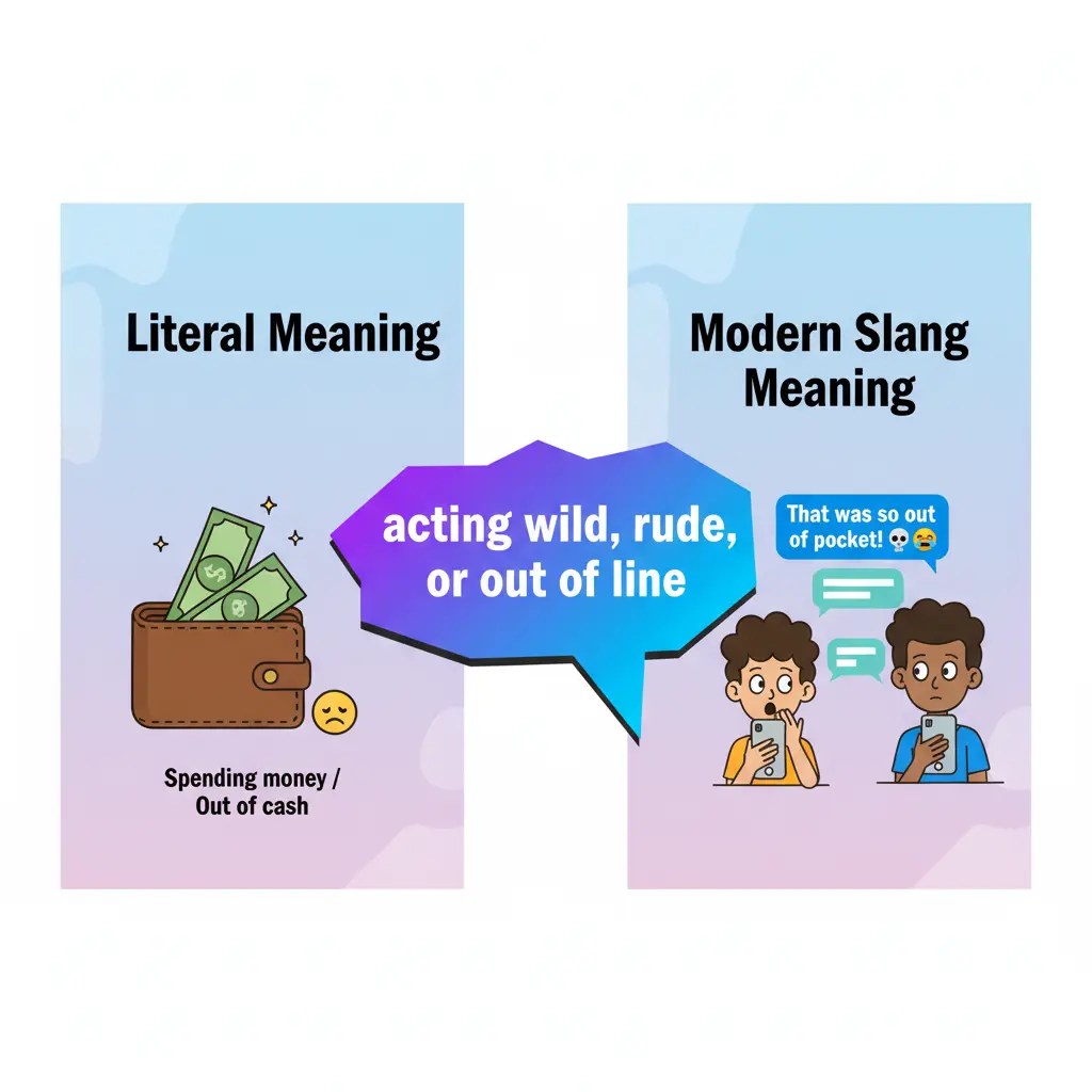 What Does “Out of Pocket” Mean in Text?