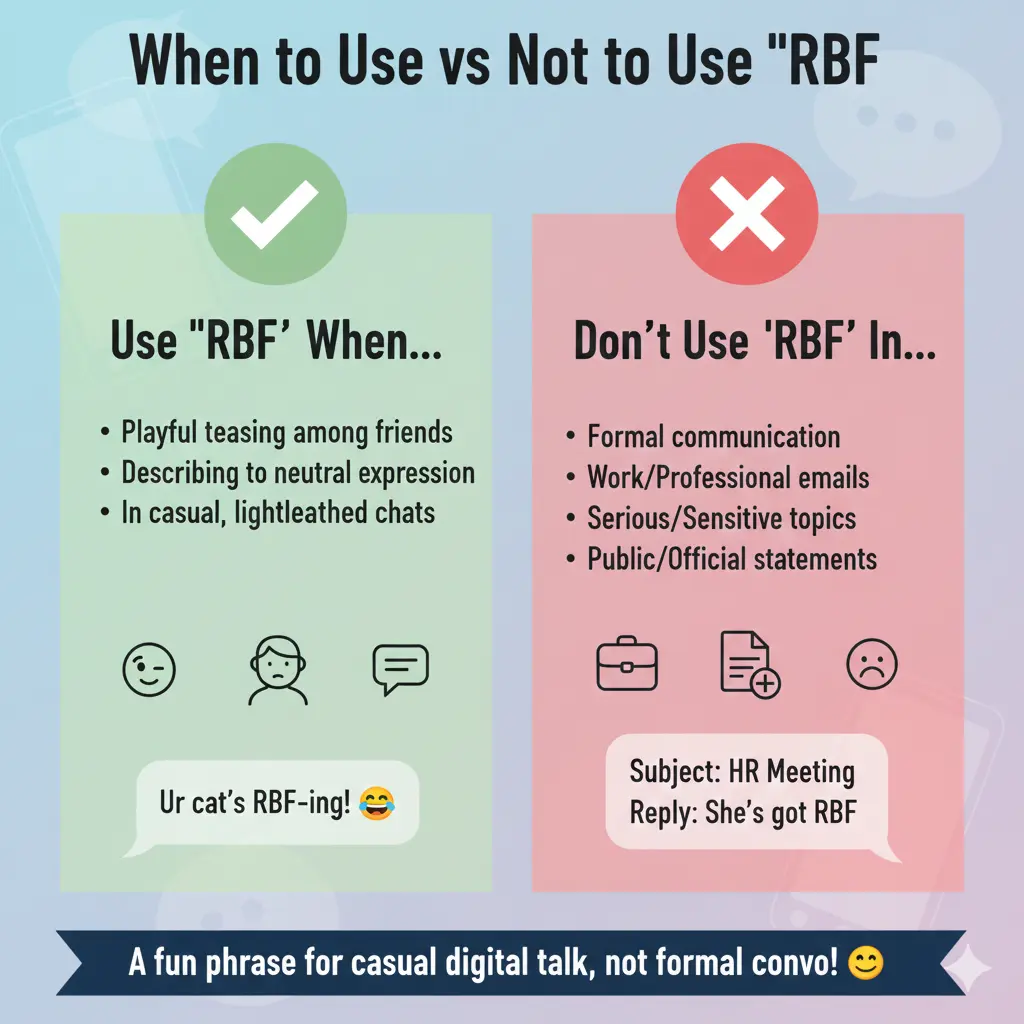 When to Use and When Not To Use RBF
