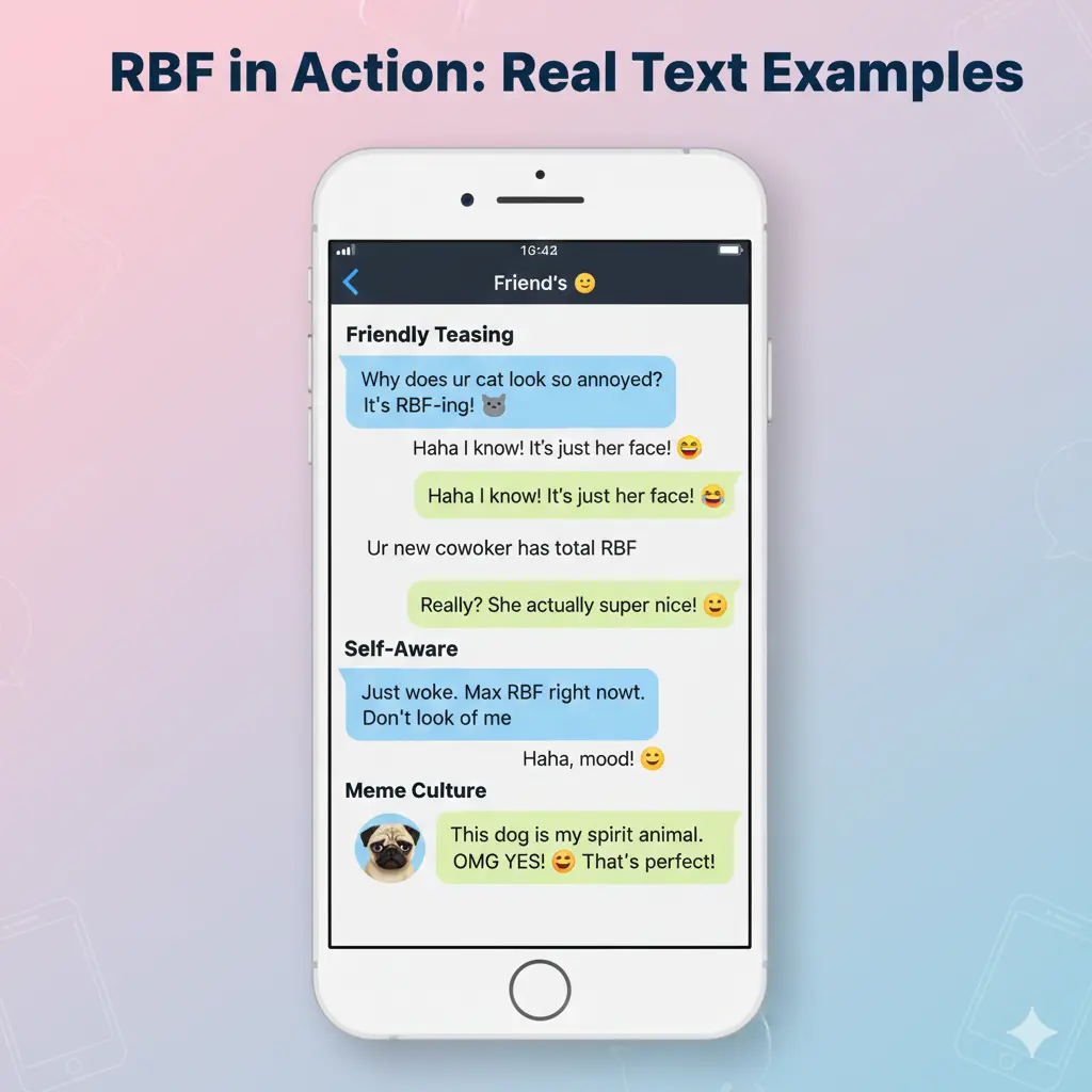 Examples of RBF in Conversation