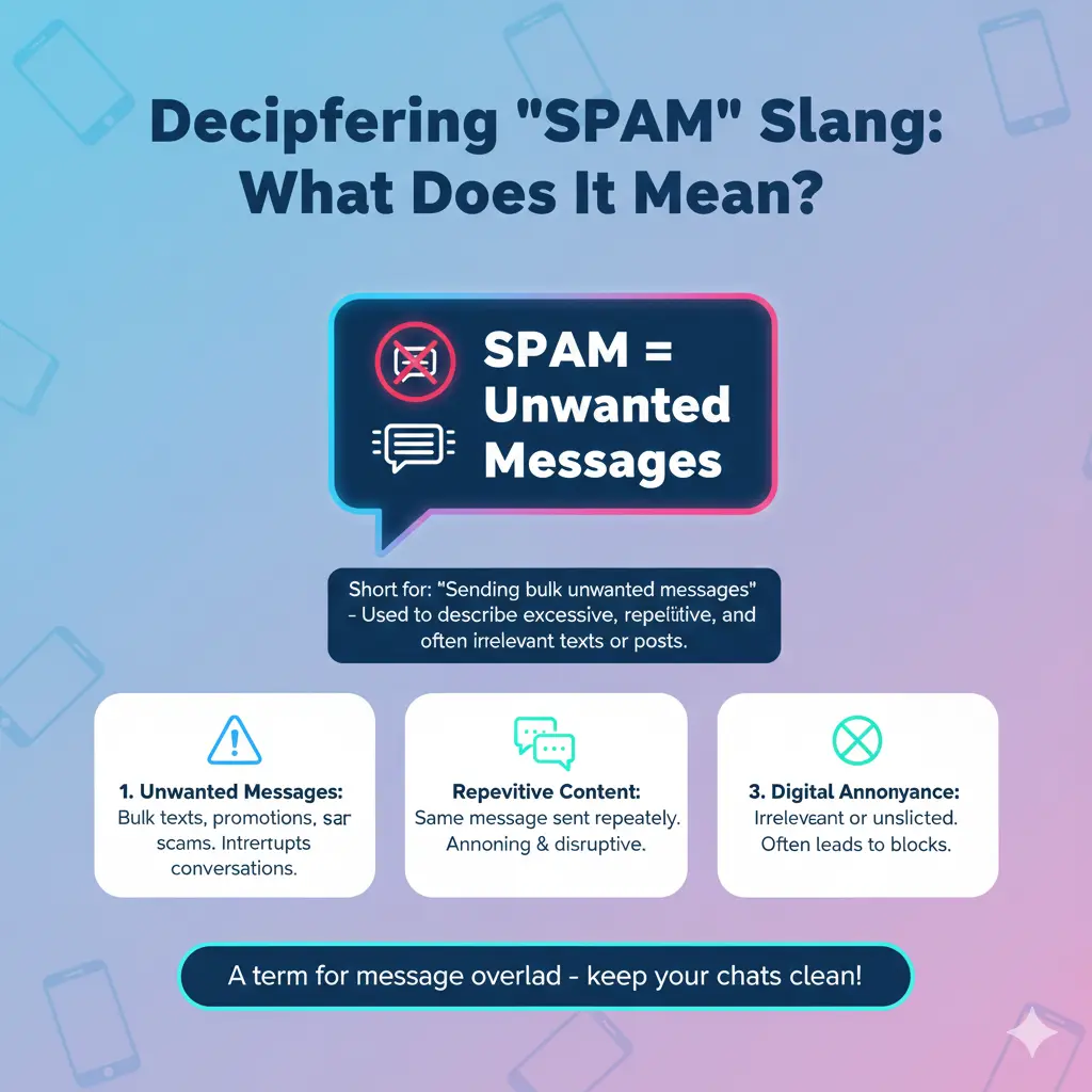 What Does Spam Mean in Text?