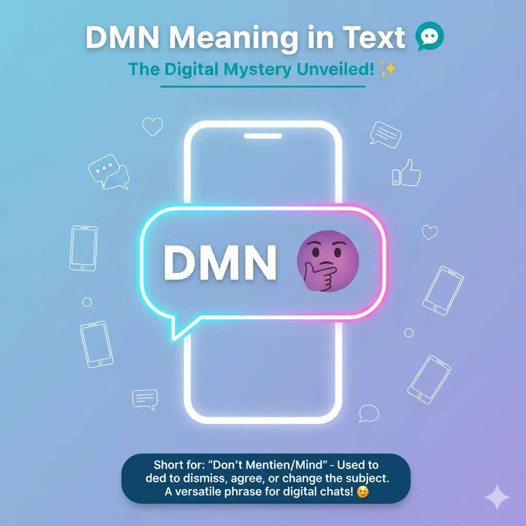 DMN Meaning in Text