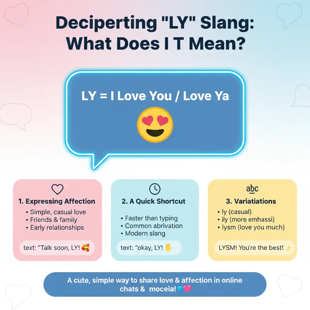 What Does “LY” Mean in Text?