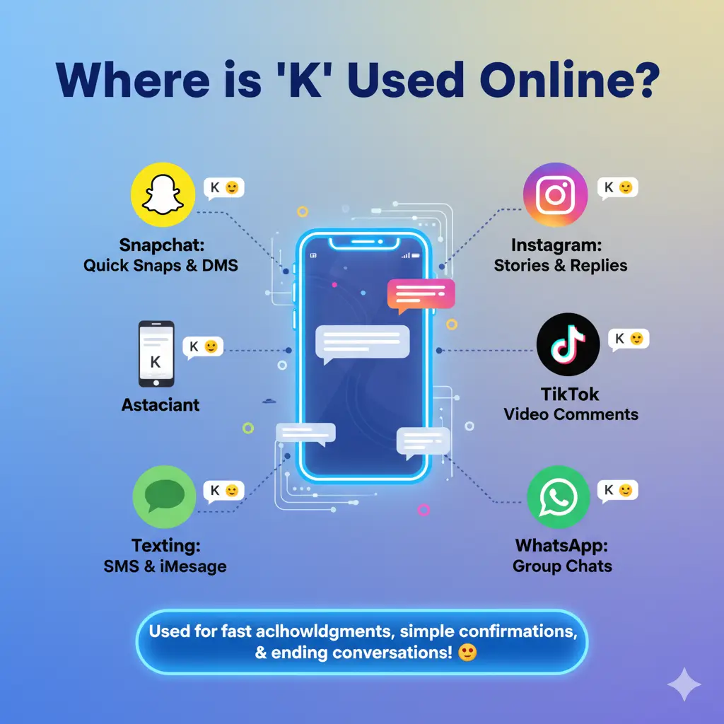 Where Is “K” Used?