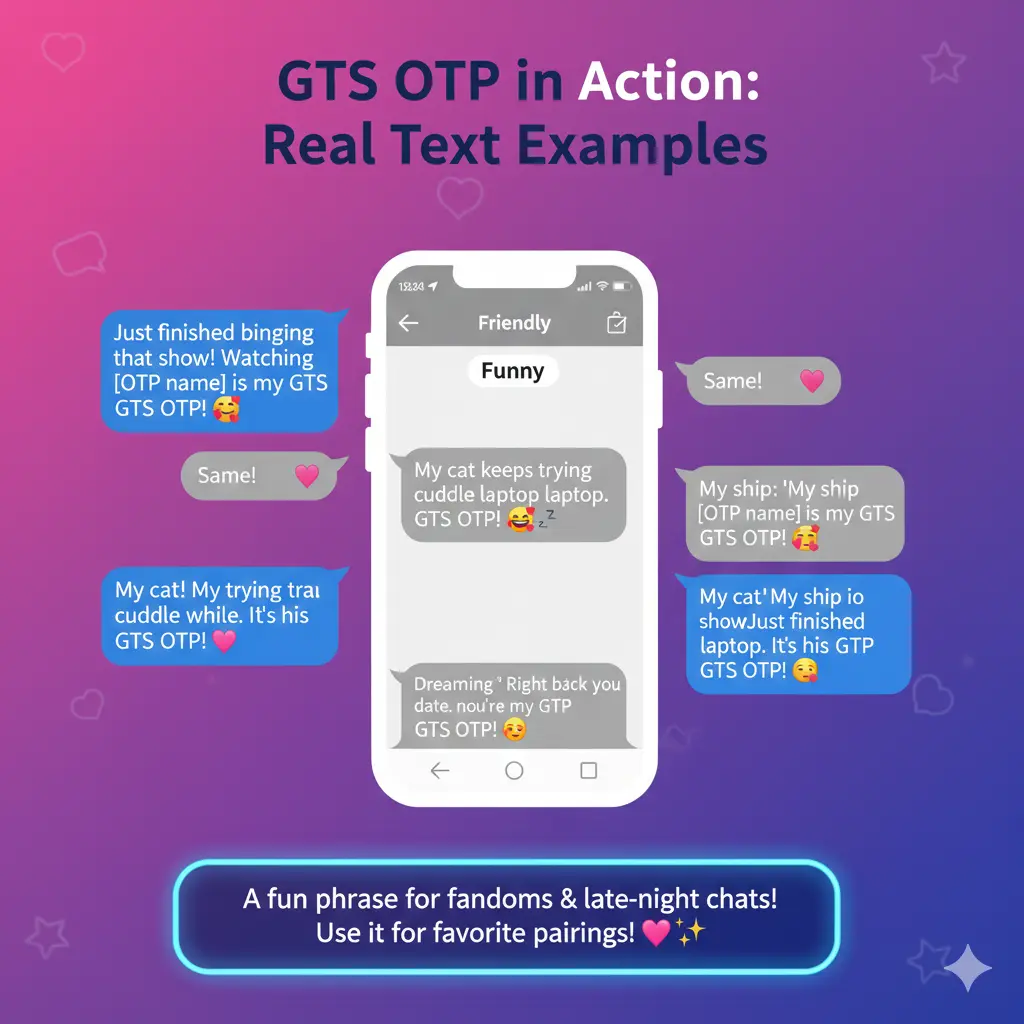 Examples of GTS OTP in Conversation