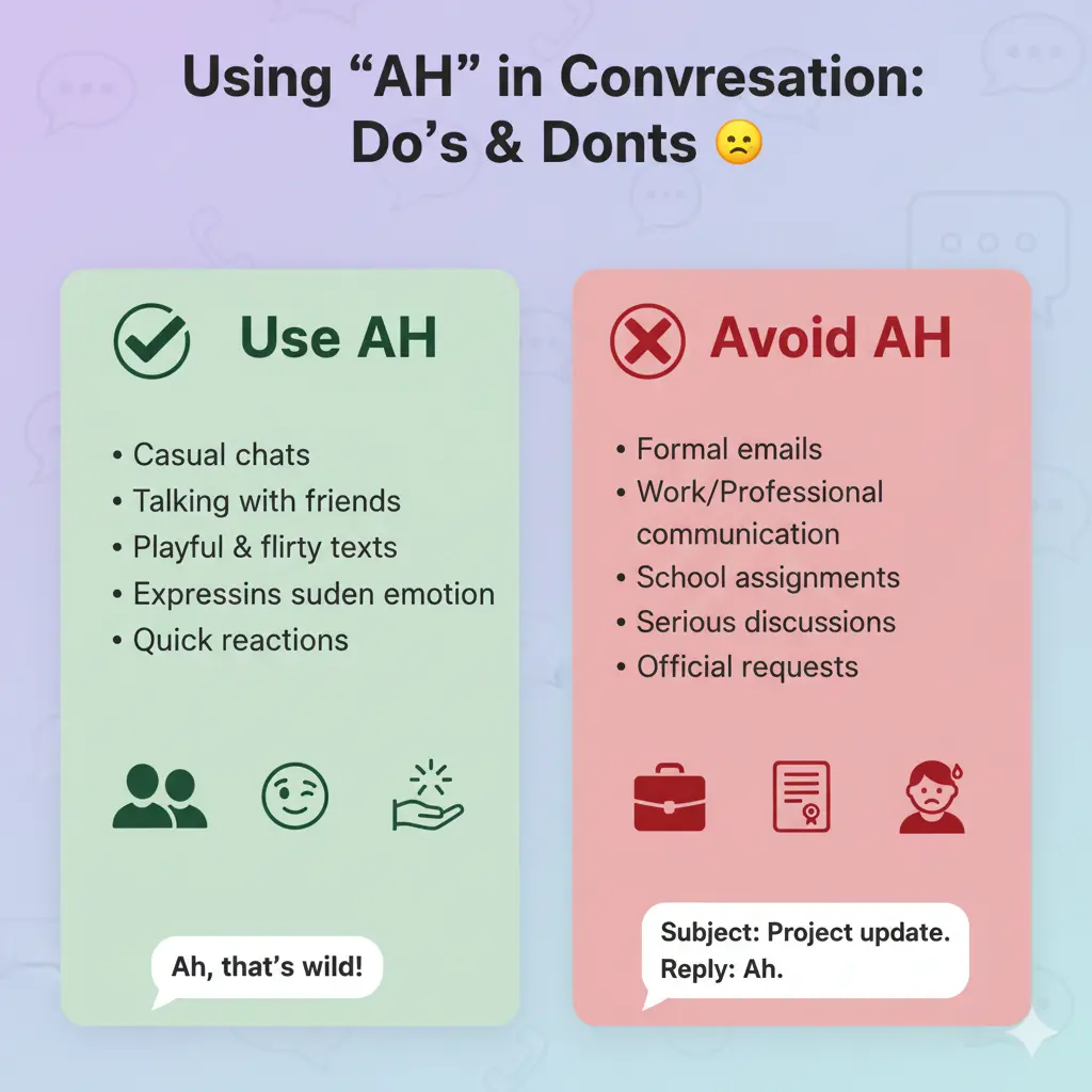 When to Use and When Not To Use AH