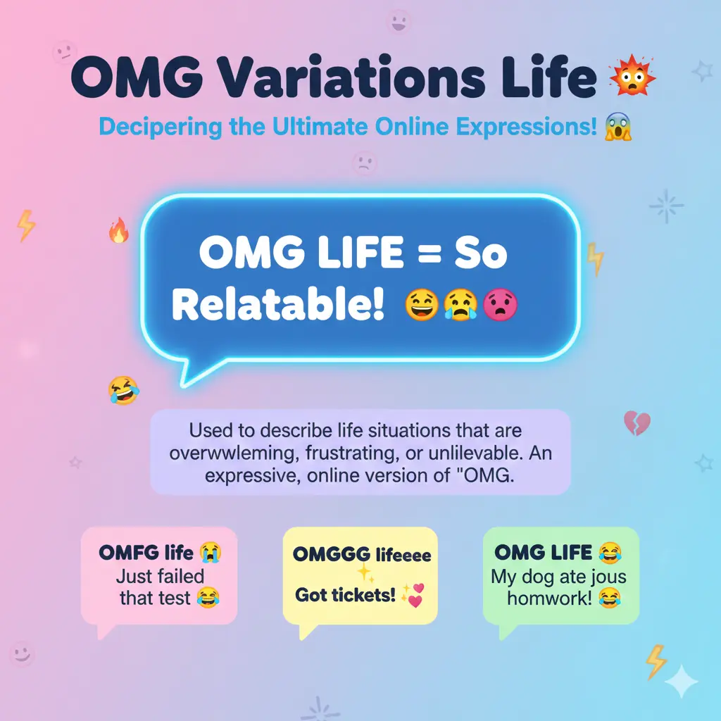 What Does “OMG Variations Life” Mean in Text?