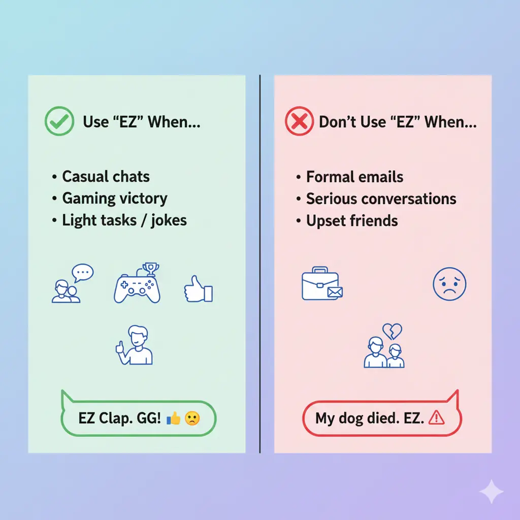 When to Use and When Not To Use EZ
