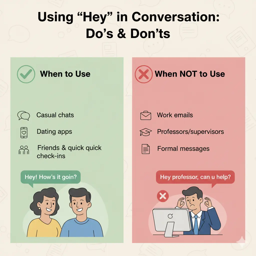 When to Use and When Not To Use Hey