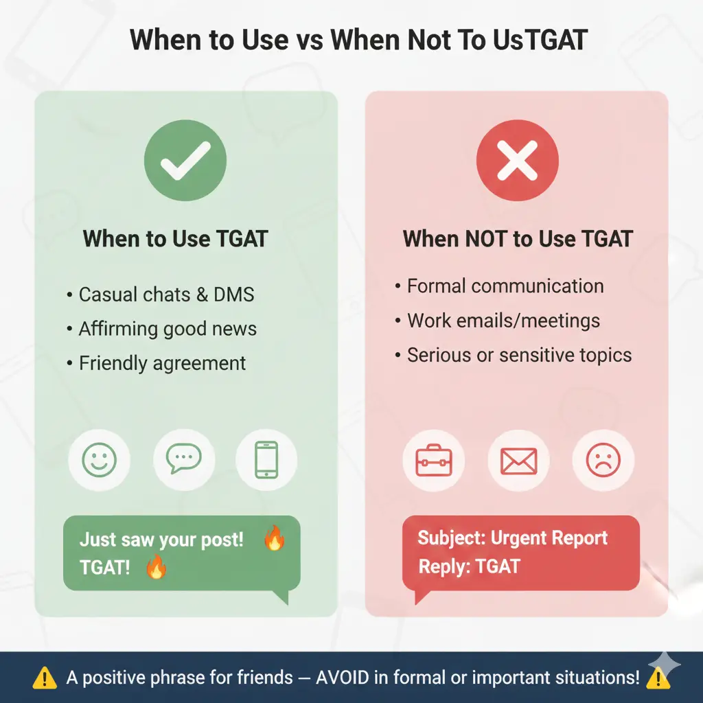 When to Use and When Not To Use TGAT