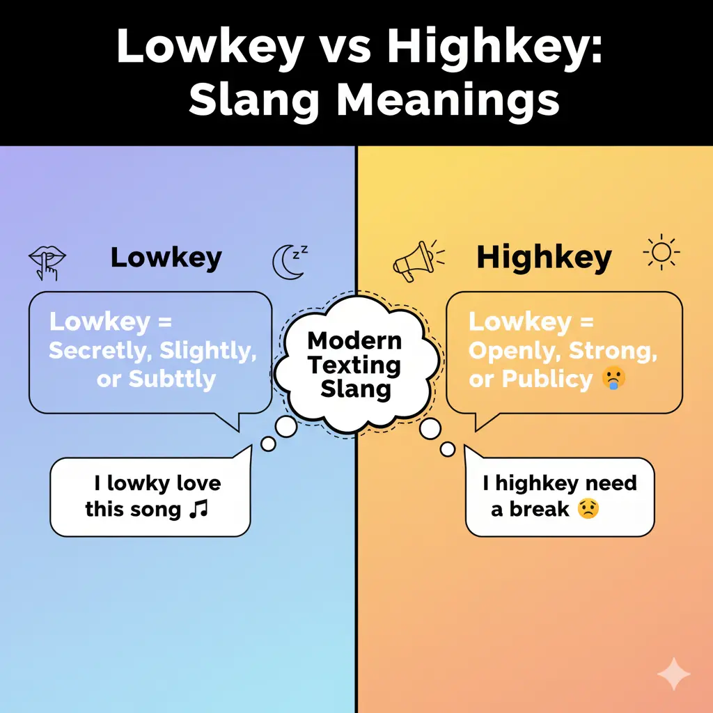 What Does Lowkey Mean in Text?