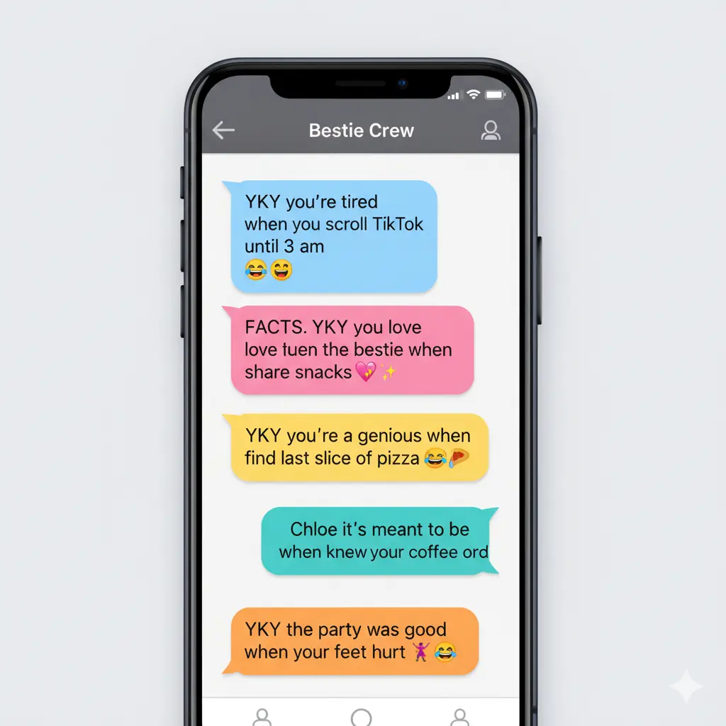 Examples of YKY in Conversation