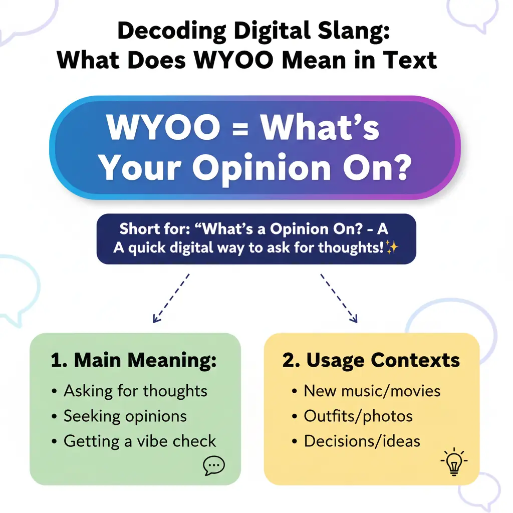 What Does WYOO Mean in Text?