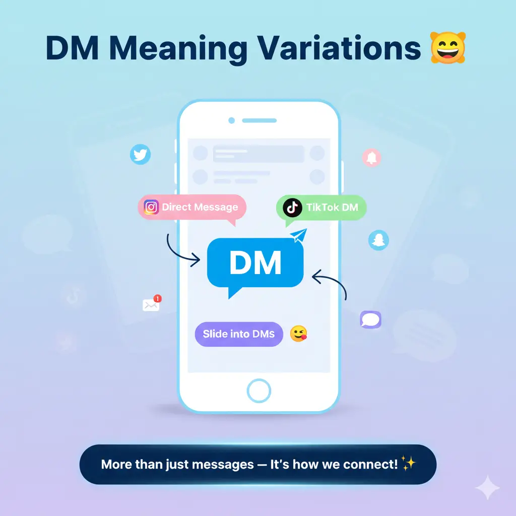 DM Meaning Variations