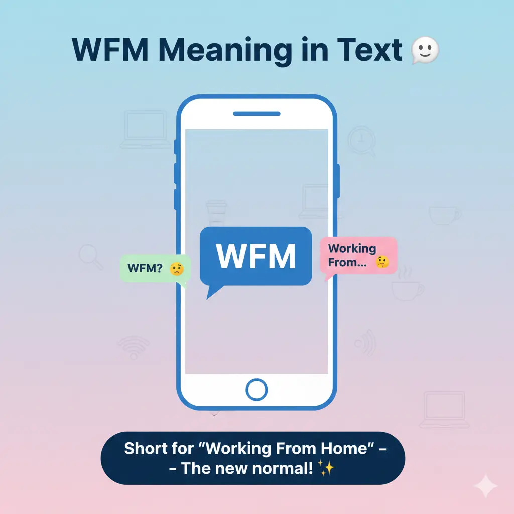 WFM Meaning in Text