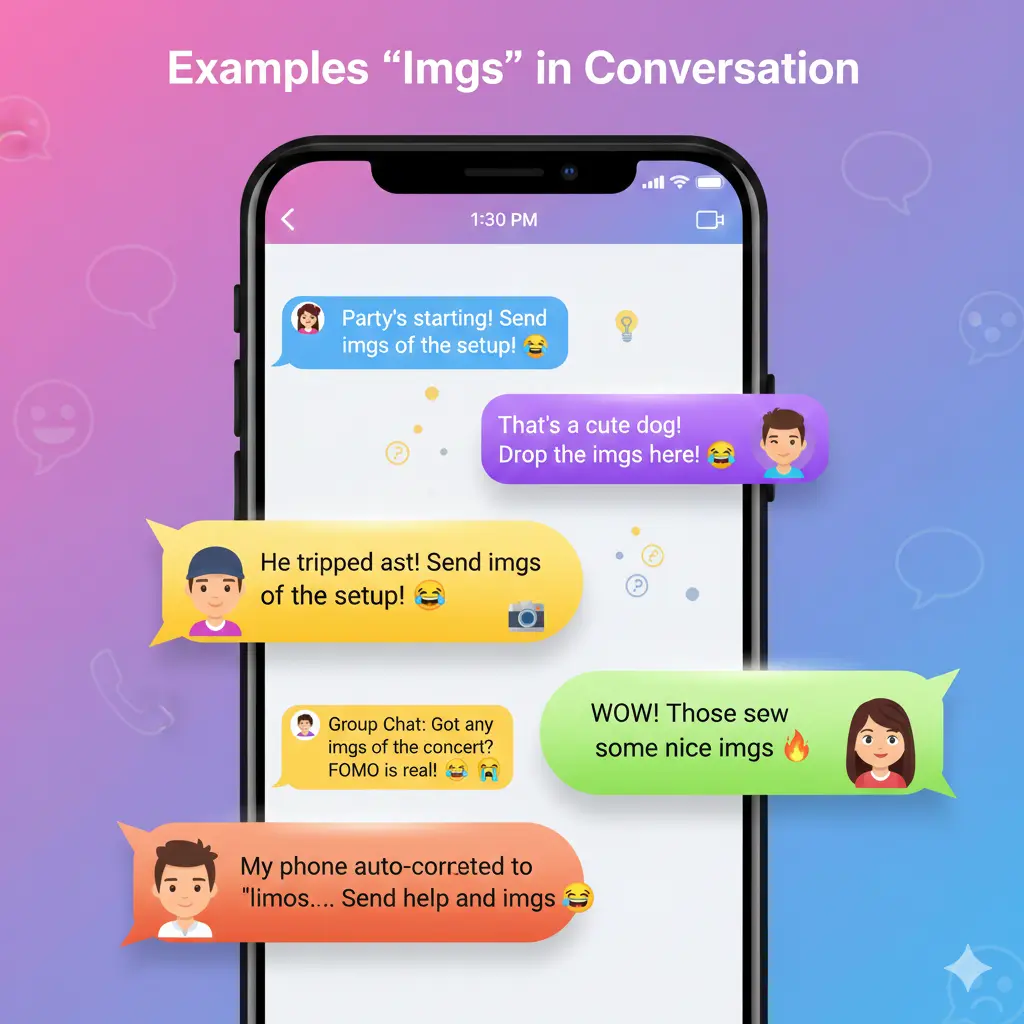 Examples of imgs in Conversation