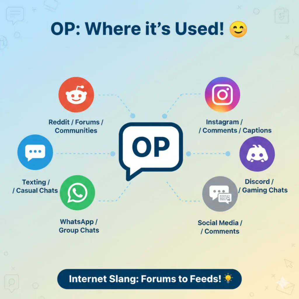 Where Is OP Used?
