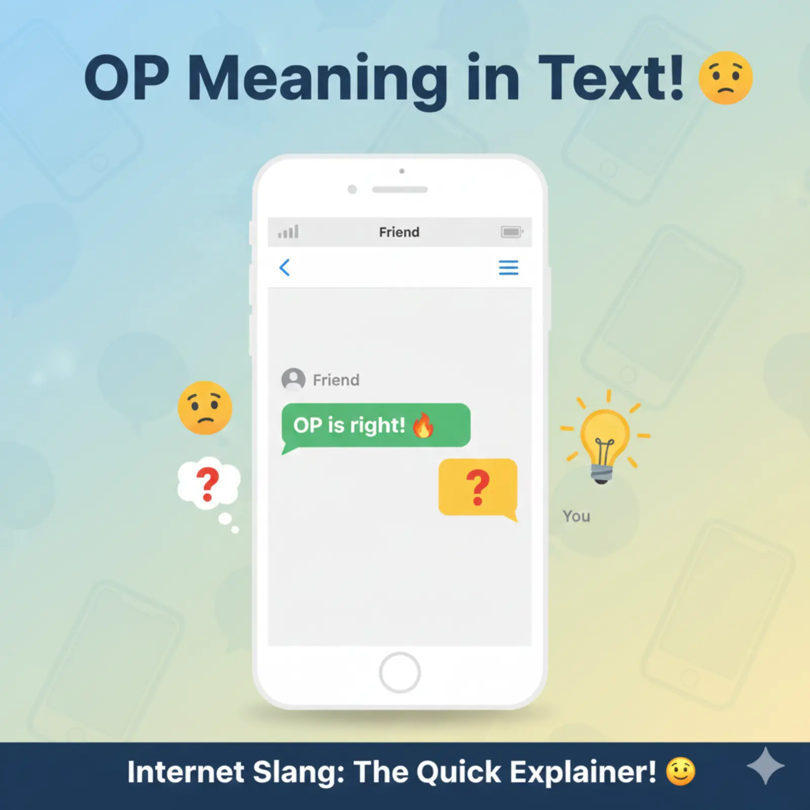 OP Meaning in Text