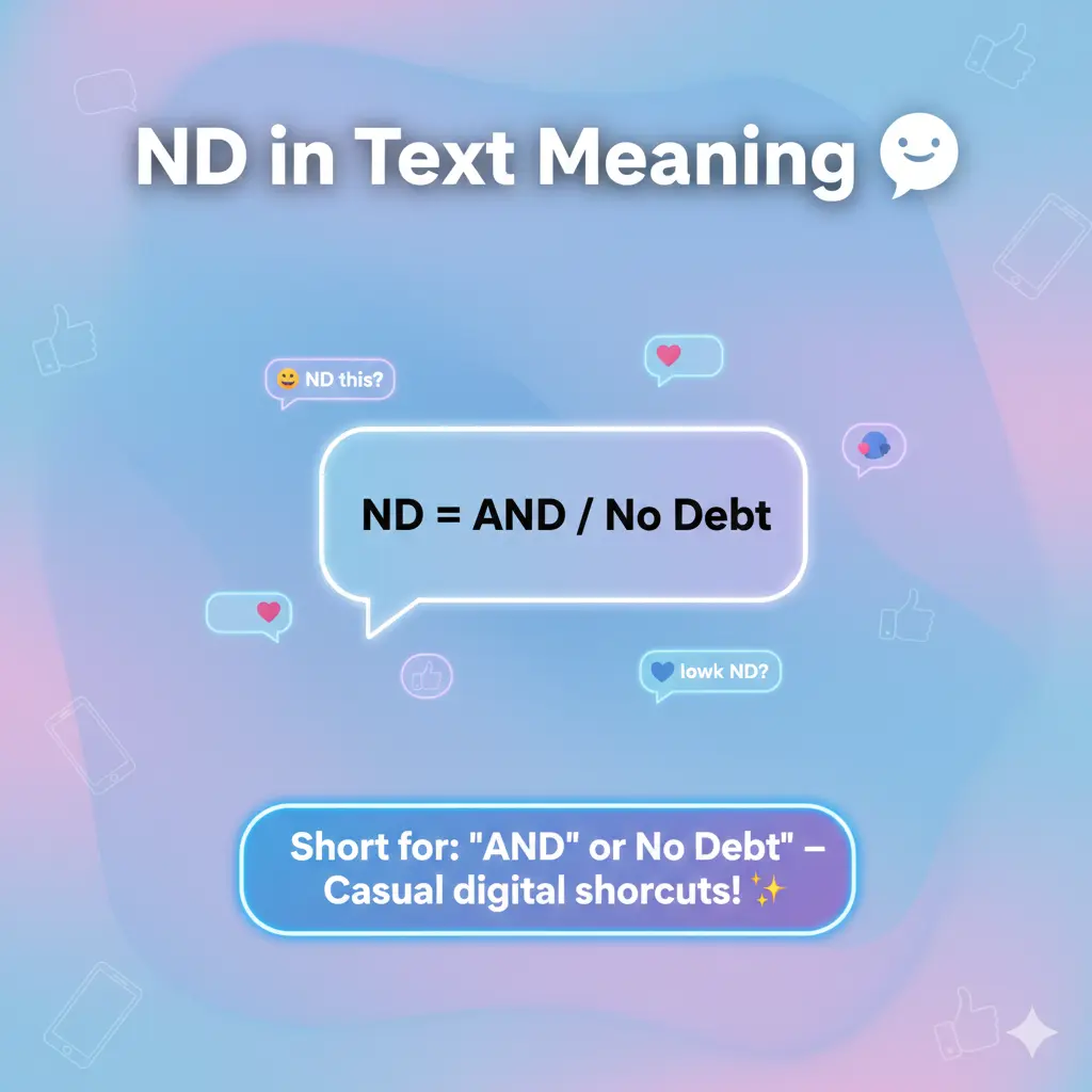 ND in Text Meaning