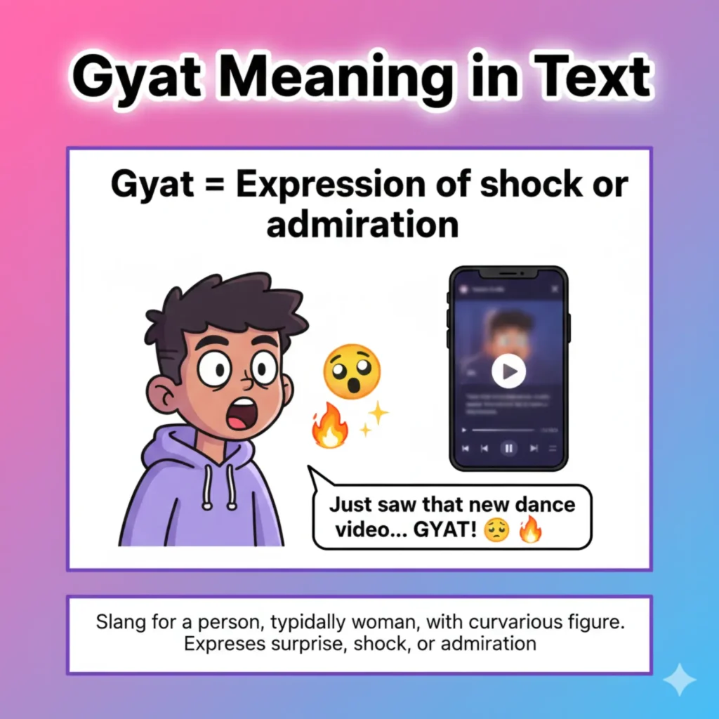What Does Gyat Mean in Text?