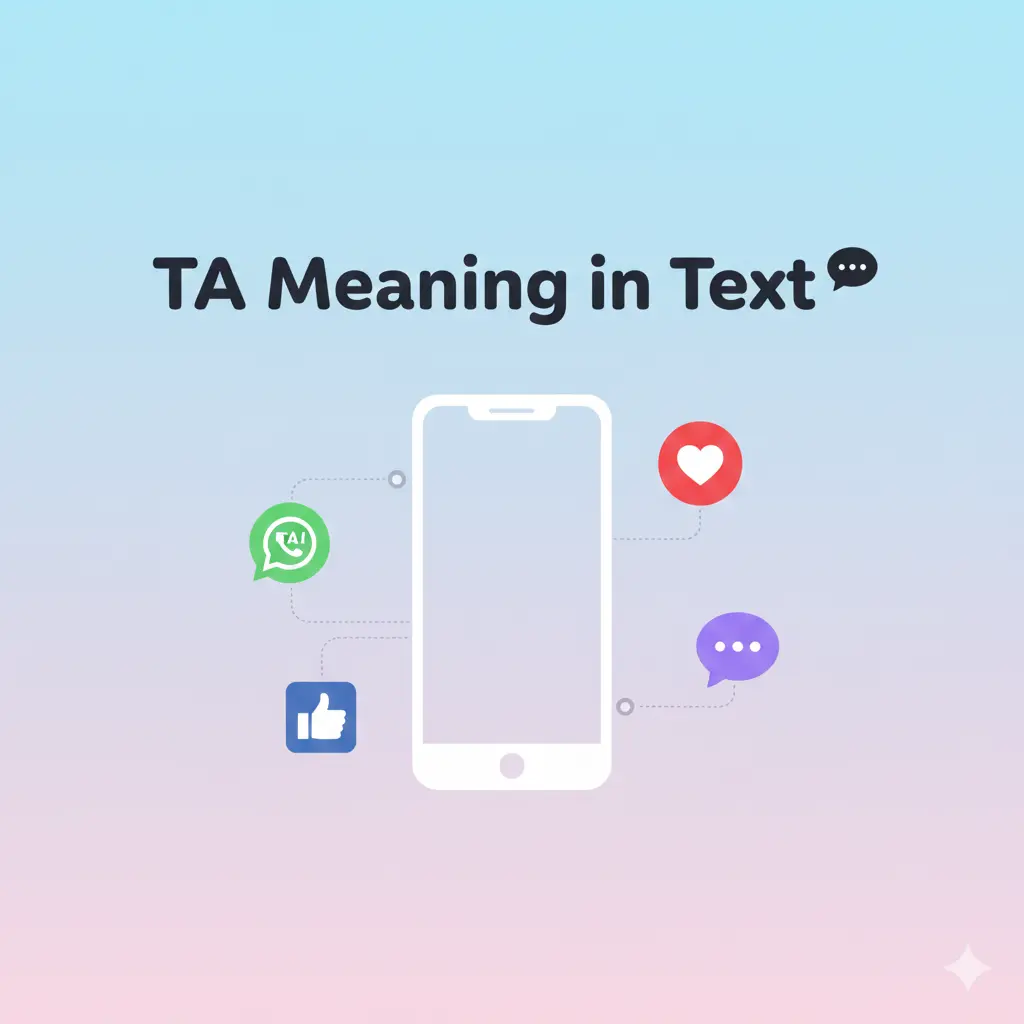 TA Meaning in Text