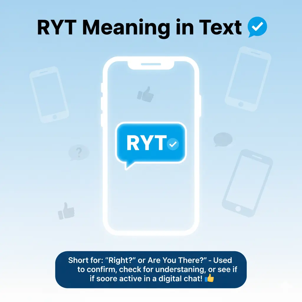 RYT Meaning in Text What RYT in Chats