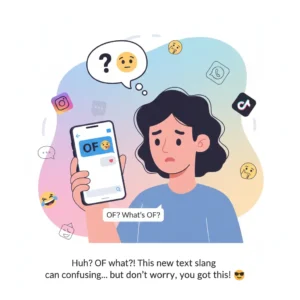 OF Meaning in Text Slang