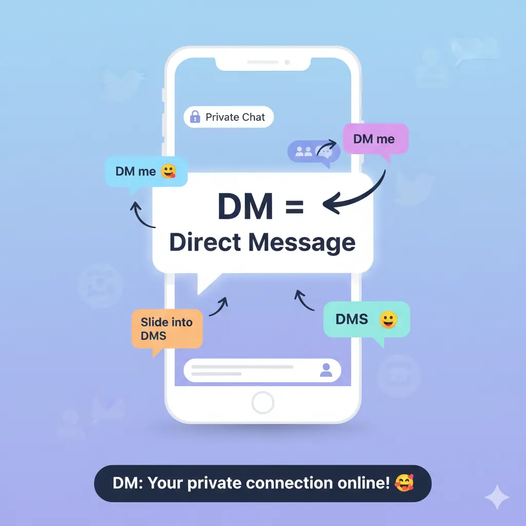 What Does DM Mean in Text?