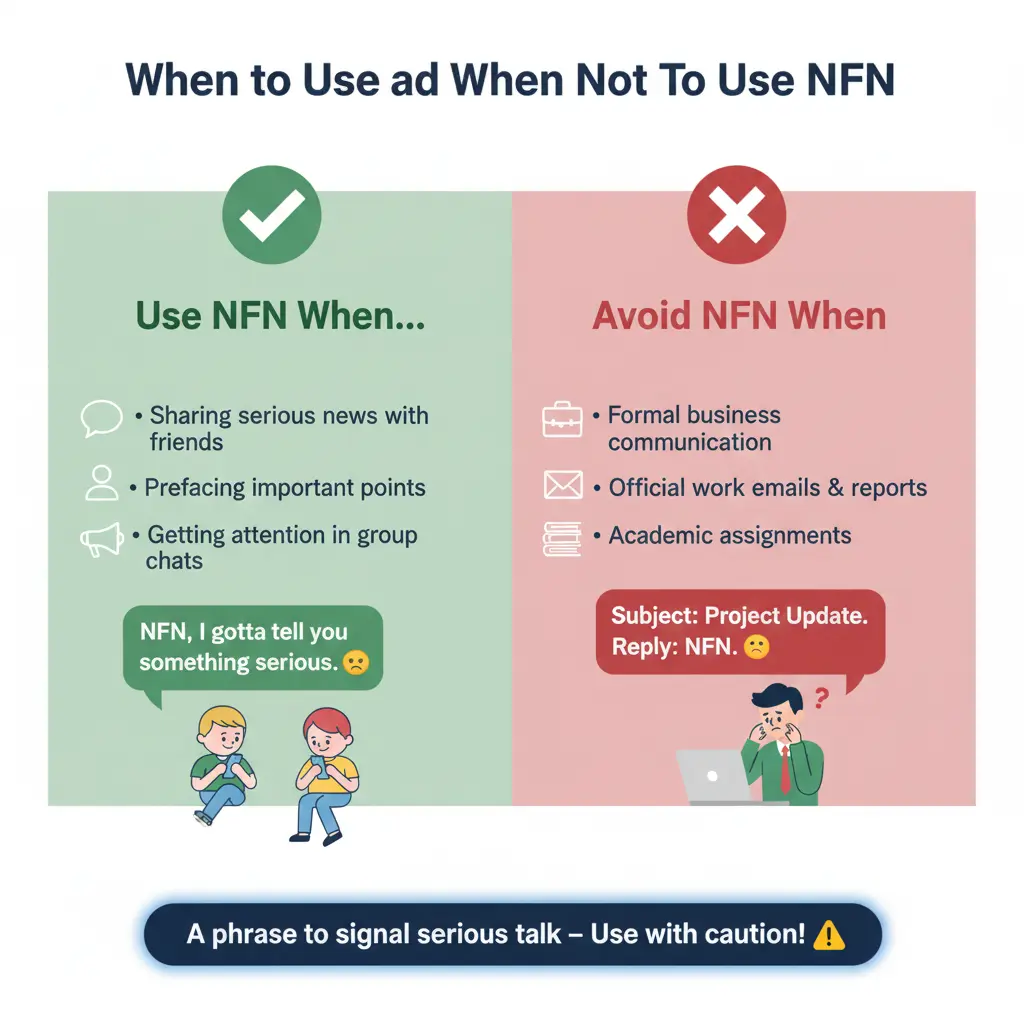 When to Use and When Not To Use NFN