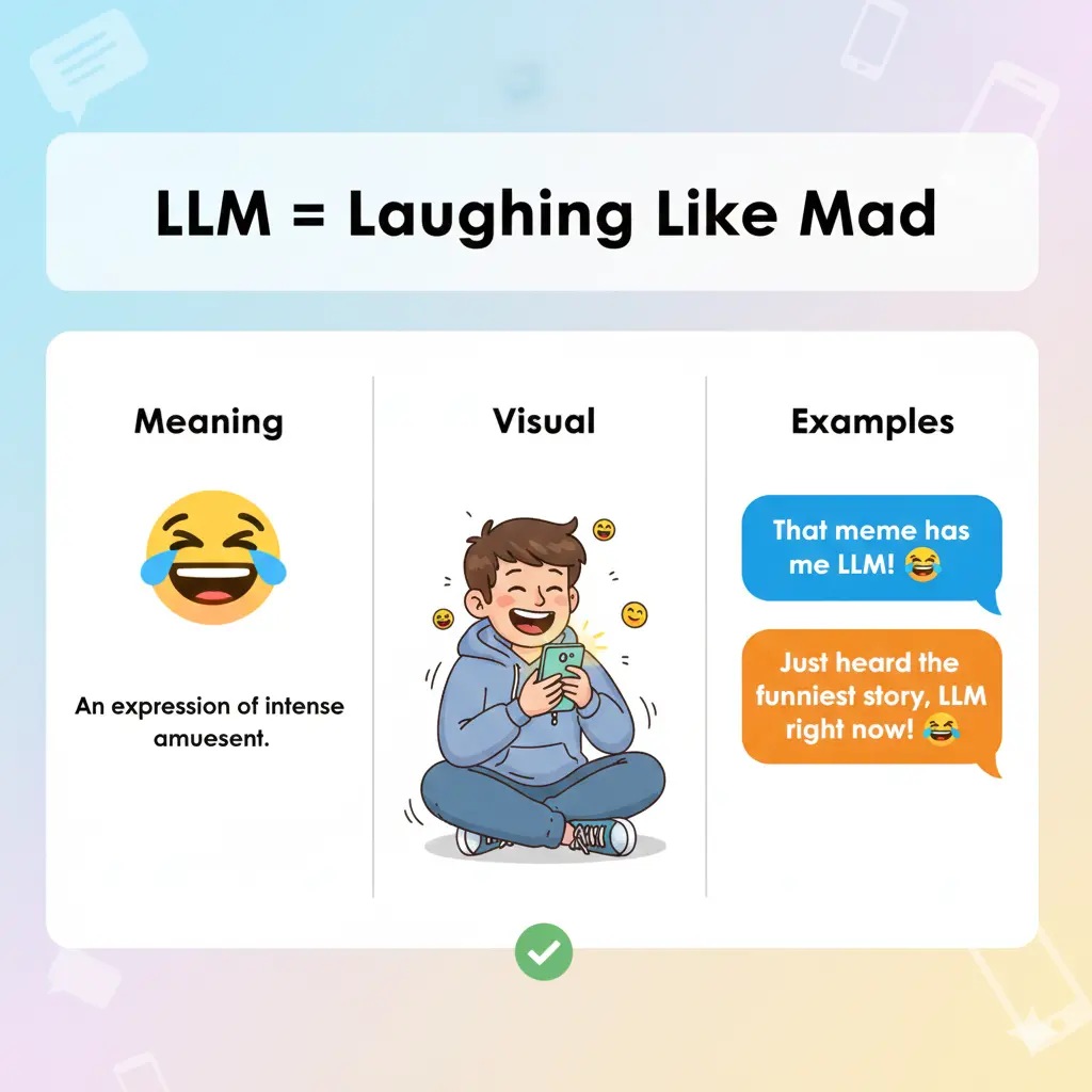 What Does LLM Mean in Text?