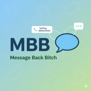 MBB Meaning in Text