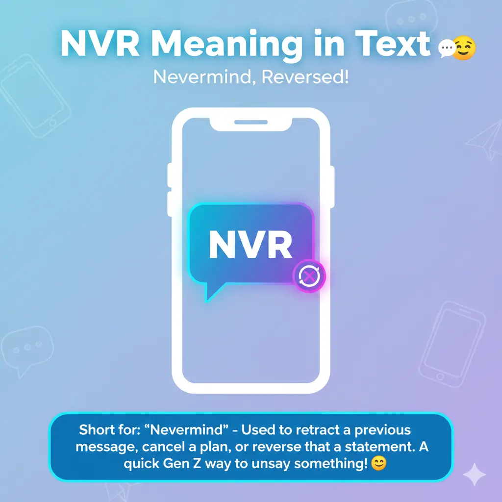 NVR Meaning in Text